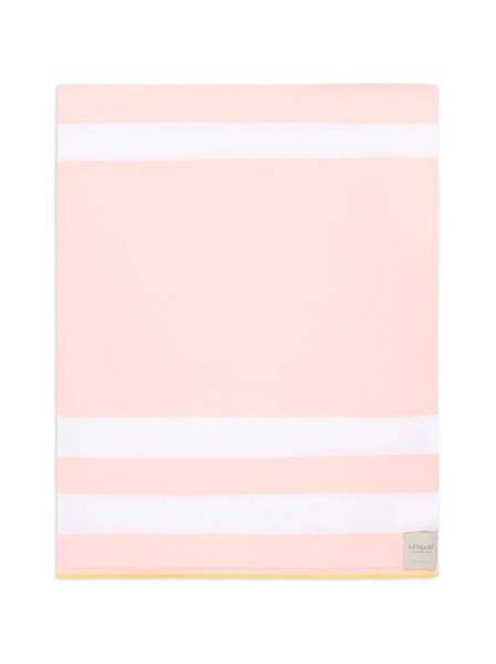  Gensami Kids Striped Trim Blanket - Pink 