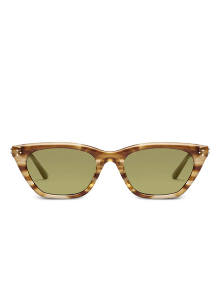  Gentle Monster Modern Cat-eye Sunglasses In Tortoise Acetate - Brown 