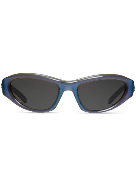  Gentle Monster R.e.a.t Blc6 Pilot-frame Sunglasses - Blue 