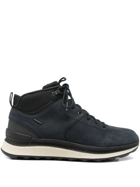  Geox Apherica Leather Boots - Blue 