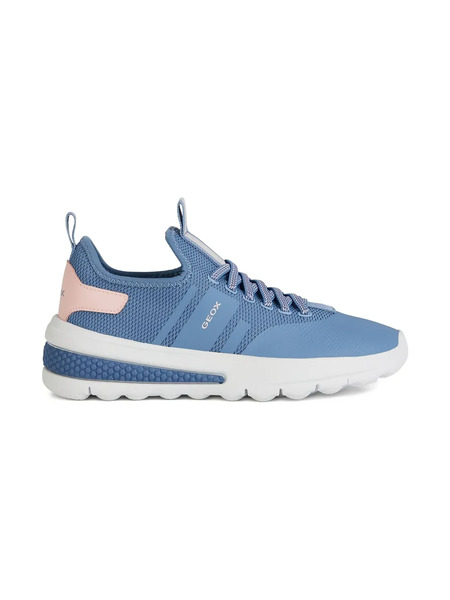  Geox Kids Activat Mesh-panel Lace-up Sneakers - Blue 