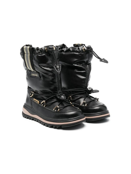  Geox Kids Adelaide Ab Boots - Black 