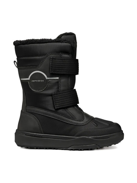  Geox Kids Bunshee Embellished Snow Boots - Black 