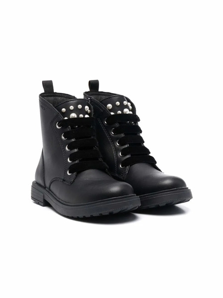 Geox Kids Eclair Ankle Boots - Black 