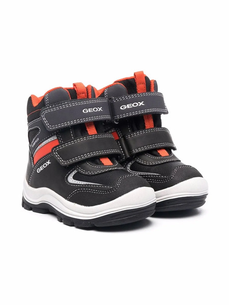  Geox Kids Flanfil Ankle Boots - Black 