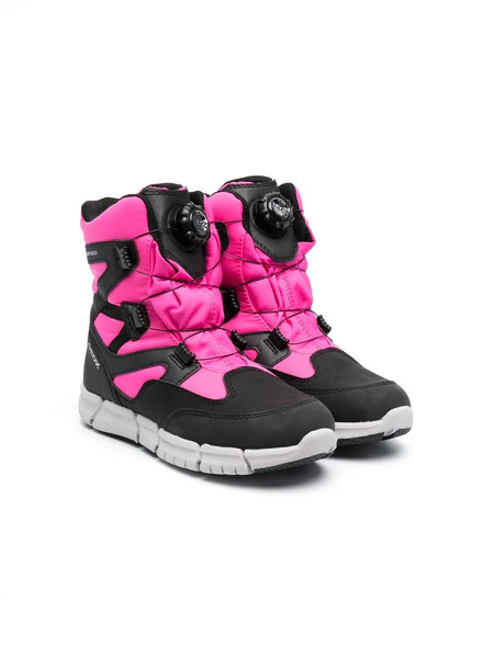  Geox Kids Flexyper Ab Snow Boots - Black 