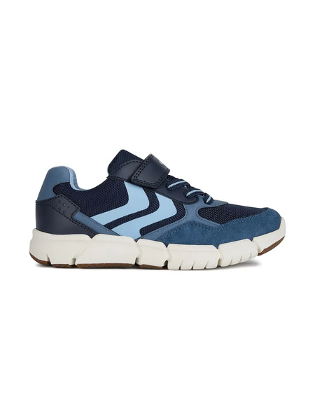  Geox Kids Flexyper Mesh Panelled Sneakers - Blue 