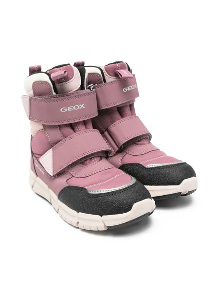  Geox Kids Flexyper Touch-strap Boots - Pink 