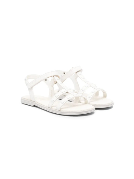  Geox Kids Karly Touch-strap Sandals - White 