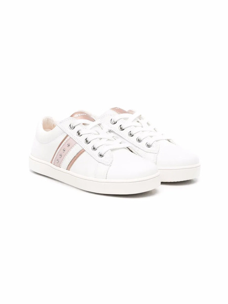  Geox Kids Kathe Low-top Trainers - White 
