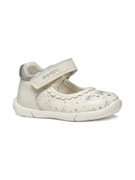  Geox Kids Logo-embossed Ballerinas - White 