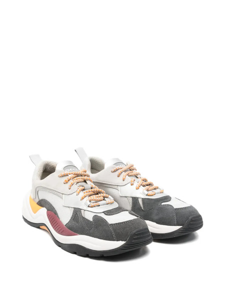  Geox Kids Panelled Sneakers - Grey 