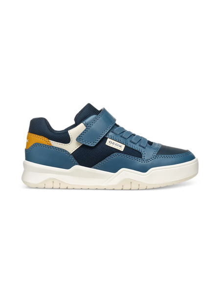  Geox Kids Perth Touch-strap Sneakers - Blue 