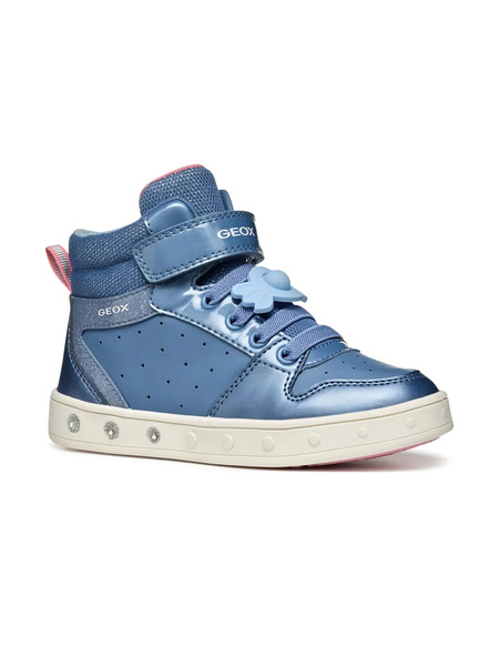  Geox Kids Skylin High-top Sneakers - Blue 