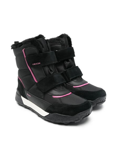  Geox Kids Trekkyup Boots - Black 