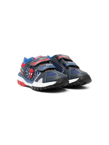  Geox Kids Tuono Spider-man Trainers - Blue 