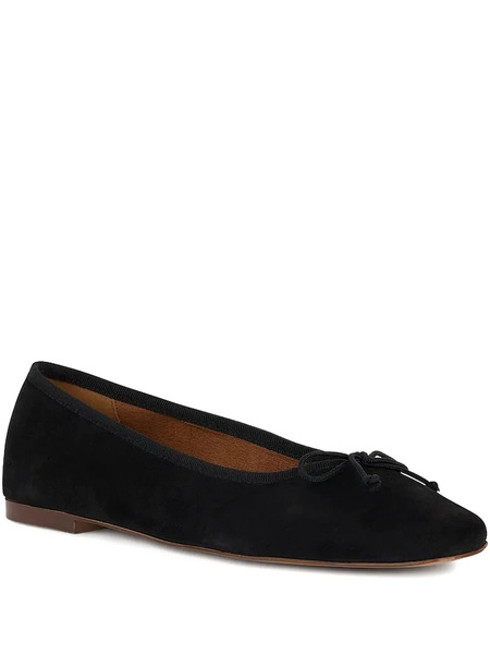  Geox Marsilea Bow-detail Ballet Flats - Black 