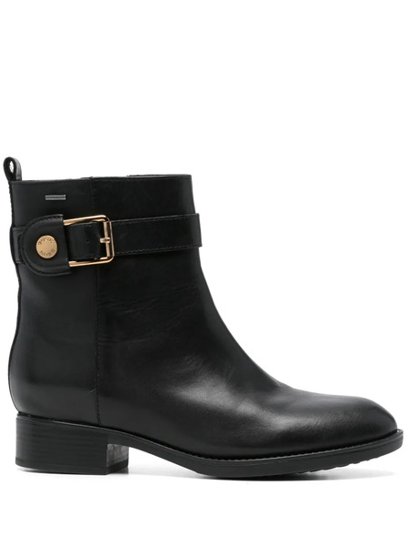  Geox 30mm Felicity Abx Biker Boots - Black 