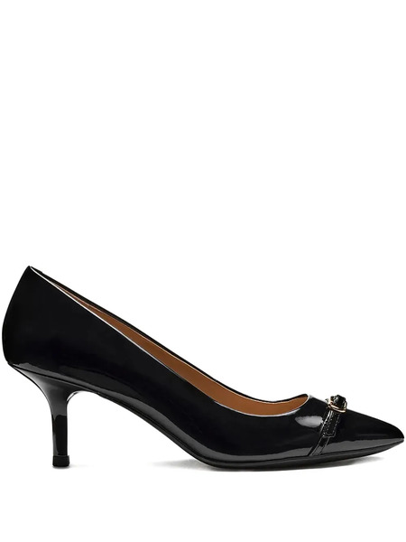  Geox 70mm Kleopy Buckled Pumps - Black 