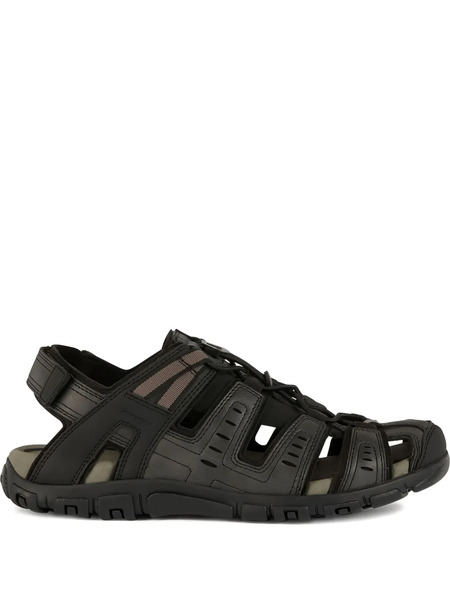  Geox Mo Panelled Sandals - Black 