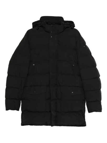  Geox Pieve Hooded Quilted Jacket - Black 
