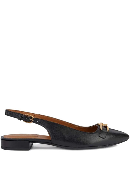 Geox Slingback Pumps - Black 