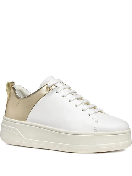 Geox Spherica Panelled Sneakers - White 
