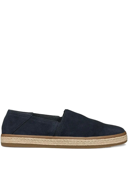  Geox Suede Slip-on Espadrilles - Blue 