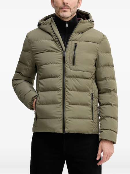  Geox Zip-pockets Padded Jacket - Green 