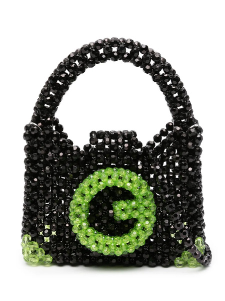  Germanier Bead-embellished Tote Bag - Black 