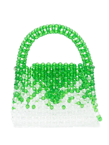  Germanier Bead-embellished Tote Bag - Green 
