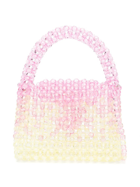  Germanier Bead-embellished Tote Bag - Pink 