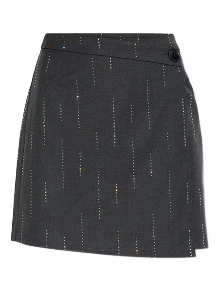  Gestuz Gzadira Embellished Mini Skirt - Grey 