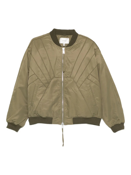  Gestuz Gzaurora Quilted Zip Jacket - Green 