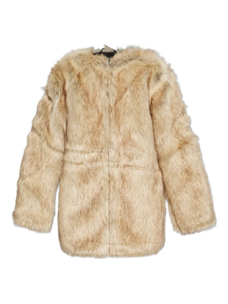  Gestuz Gzricca Faux Fur Coat - Neutrals 
