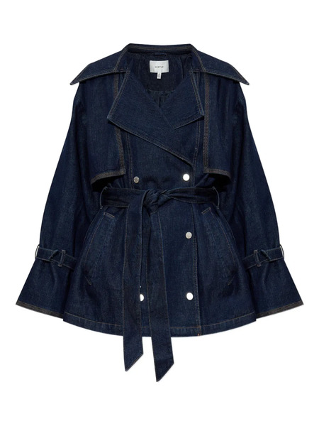  Gestuz Gzsummer Belted Denim Jacket - Blue 