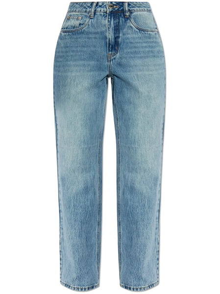  Gestuz High-rise Straight-leg Jeans - Blue 
