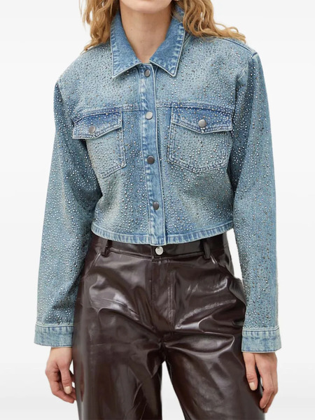  Gestuz Nadivagz Embellished Jacket - Blue 