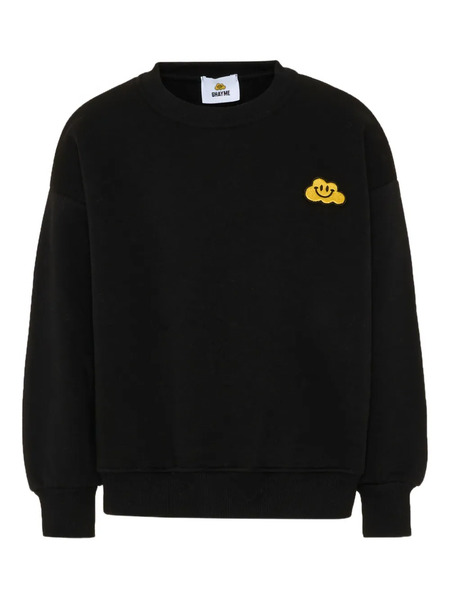  Ghayme Black Cotton Sweater 