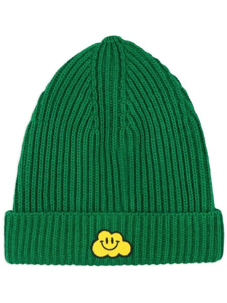  Ghayme Cloud-appliqué Beanie - Green 