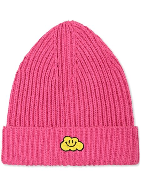  Ghayme Cloud-appliqué Beanie - Pink 