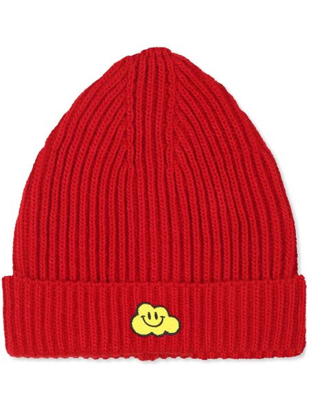  Ghayme Cloud-appliqué Beanie - Red 