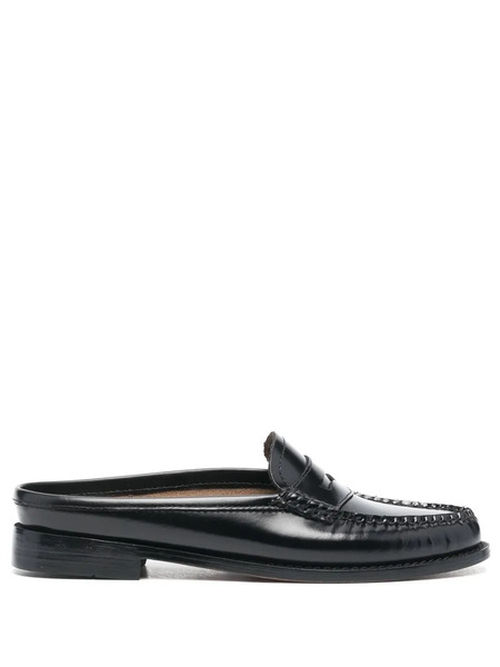  G.h.bass Penny Loafer Mules - Black 