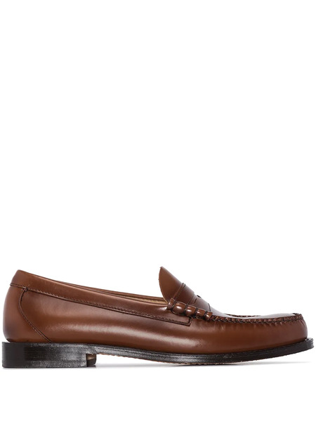  G.h.bass Weejuns Larson Penny Loafers - Brown 