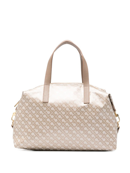  Gherardini Monogram Top Handle Tote Bag - Neutrals 