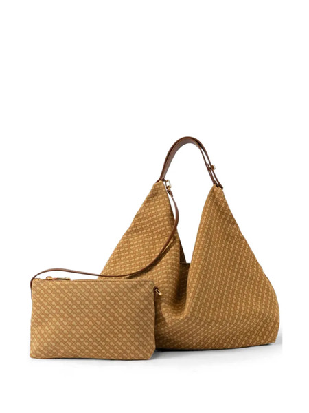  Gherardini Patterned Top-handle Shoulder Bag - Neutrals 