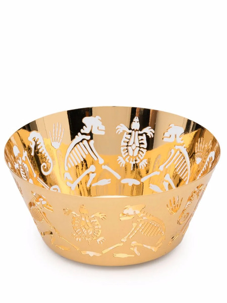  Ghidini 1961 Medium Perished Bowl (19.5cm) - Gold 