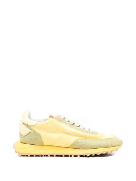  GhŌud Rush Starlight Monoblock Glitter-panel Sneakers - Yellow 