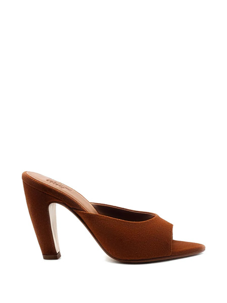  Giaborghini Peep-toe Sandals - Brown 