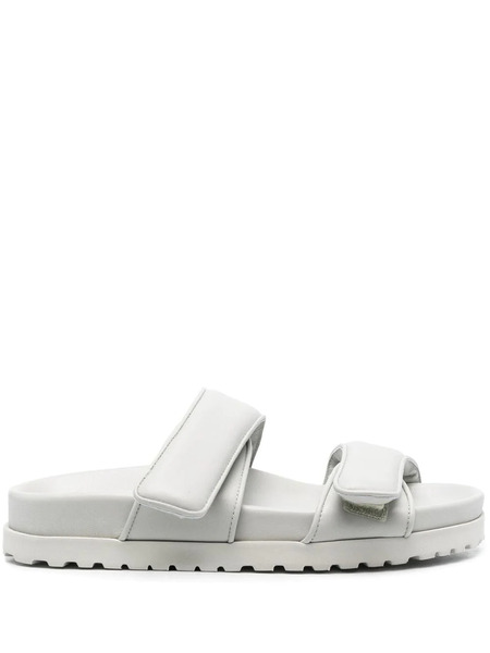  Giaborghini Perni 11 Double-strap Slides - Grey 